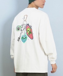 GRIZZLY（グリズリー）の「GRIZZLY/グリズリー 長袖Ｔシャツ/ロンT バックプリント G25FW-4401（Tシャツ/カットソー）」