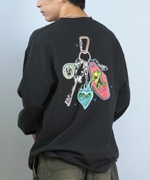 GRIZZLY（グリズリー）の「GRIZZLY/グリズリー 長袖Ｔシャツ/ロンT バックプリント G25FW-4401（Tシャツ/カットソー）」