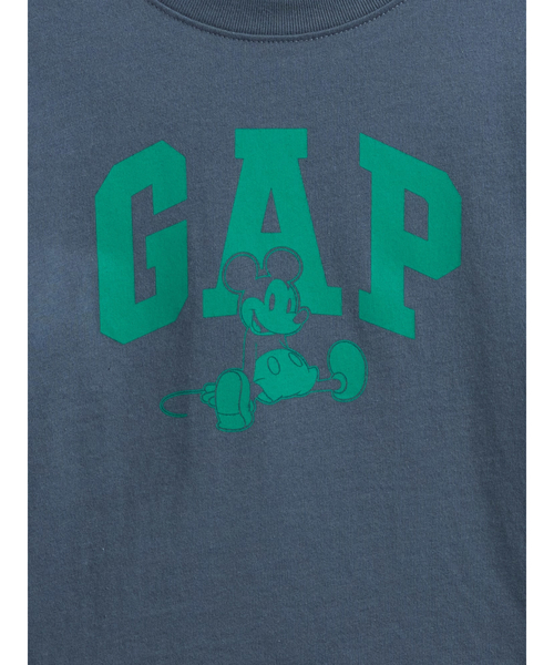 GAP(ギャップ)の「babyGap × ディズニー ミッキーマウス GAPロゴ Tシャツ(Tシャツ/カットソー・キッズ・ブラック/グレー/ブルー・80cm/90cm/95cm/110cm/105cm/100cm)」の6枚目の写真
