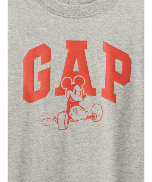 GAP(ギャップ)の「babyGap × ディズニー ミッキーマウス GAPロゴ Tシャツ(Tシャツ/カットソー・キッズ・ブラック/グレー/ブルー・80cm/90cm/95cm/110cm/105cm/100cm)」の5枚目の写真