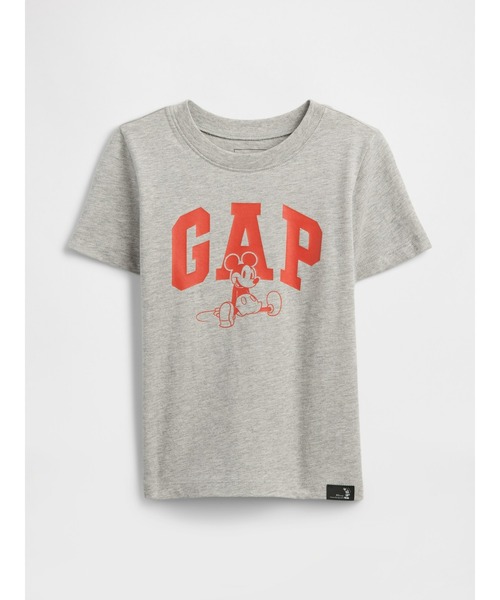 GAP(ギャップ)の「babyGap × ディズニー ミッキーマウス GAPロゴ Tシャツ(Tシャツ/カットソー・キッズ・ブラック/グレー/ブルー・80cm/90cm/95cm/110cm/105cm/100cm)」の2枚目の写真