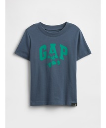 GAP | babyGap × ディズニー ミッキーマウス GAPロゴ Tシャツ(Tシャツ/カットソー)