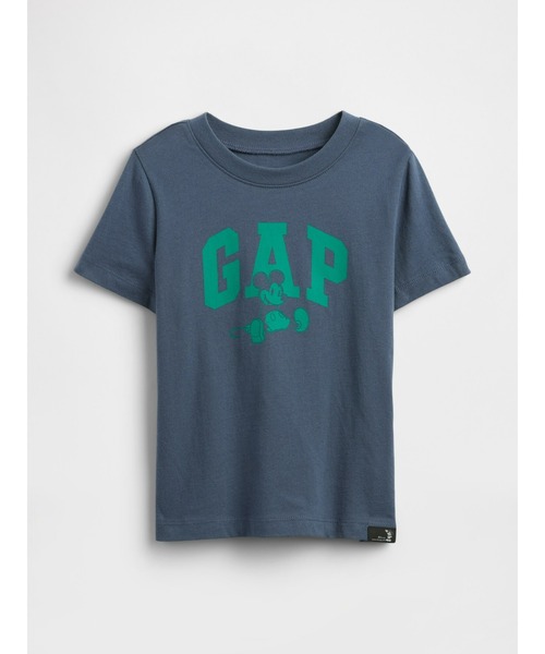 GAP(ギャップ)の「babyGap × ディズニー ミッキーマウス GAPロゴ Tシャツ(Tシャツ/カットソー・キッズ・ブラック/グレー/ブルー・80cm/90cm/95cm/110cm/105cm/100cm)」の3枚目の写真