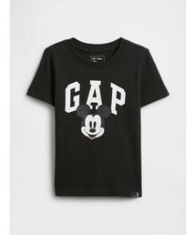 GAP | babyGap × ディズニー ミッキーマウス GAPロゴ Tシャツ(Tシャツ/カットソー)