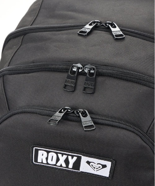 ROXY（ロキシー）の「ROXY/ロキシー バックパック GO OUT PLUS [A4対応]マルチポケット・ミラー付き RBG254302（バックパック/リュック・レディース・ブラック×レッド/ブラック・FREE）」の9枚目の写真