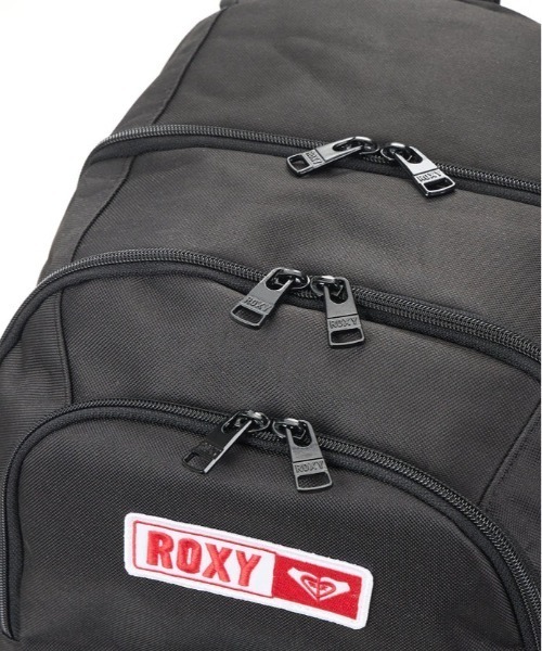 ROXY（ロキシー）の「ROXY/ロキシー バックパック GO OUT PLUS [A4対応]マルチポケット・ミラー付き RBG254302（バックパック/リュック・レディース・ブラック×レッド/ブラック・FREE）」の14枚目の写真