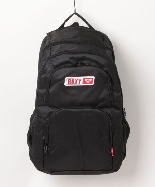 ROXY（ロキシー）の「ROXY/ロキシー バックパック GO OUT PLUS [A4対応]マルチポケット・ミラー付き RBG254302（バックパック/リュック・レディース・ブラック×レッド/ブラック・FREE）」の16枚目の写真