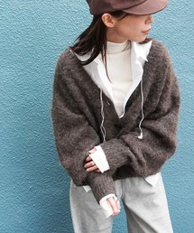 gossara | イエティシャギーVネックCD(カーディガン/ボレロ)