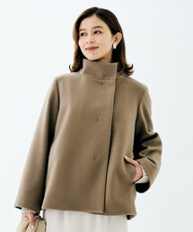 UNTITLED（アンタイトル）の「【着回しが効く／オンオフアウター】ウールショートコート（その他アウター）」