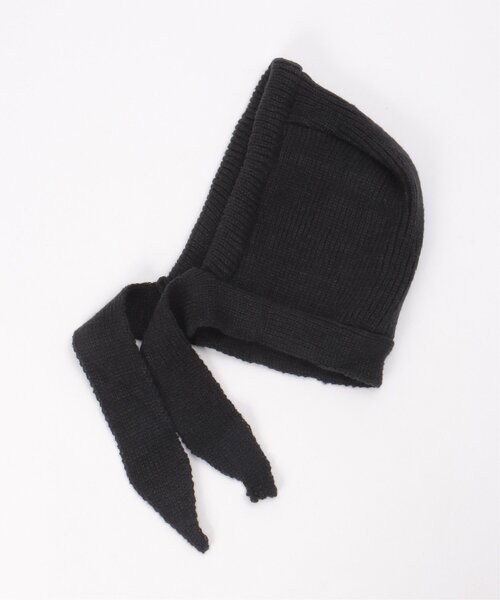 VENCEEXCHANGE（ヴァンスエクスチェンジ）の「ニットマフラーバラクラバ（ネックウォーマー/スヌード・レディース・ベージュ/ブラック/レッド/グレー・FREE）」の15枚目の写真