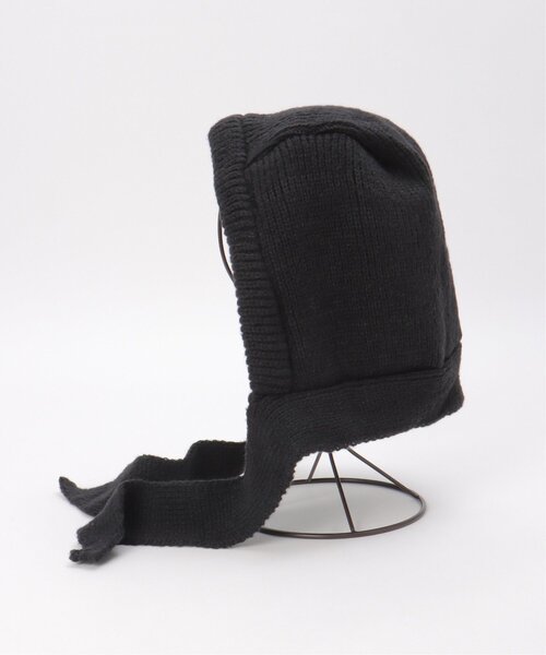 VENCEEXCHANGE（ヴァンスエクスチェンジ）の「ニットマフラーバラクラバ（ネックウォーマー/スヌード・レディース・ベージュ/ブラック/レッド/グレー・FREE）」の17枚目の写真