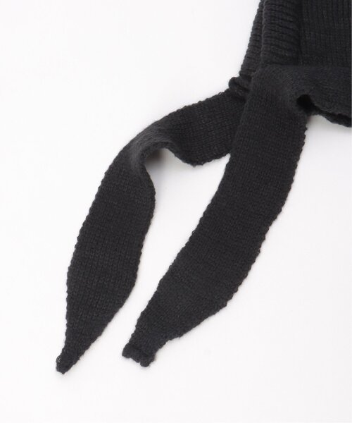 VENCEEXCHANGE（ヴァンスエクスチェンジ）の「ニットマフラーバラクラバ（ネックウォーマー/スヌード・レディース・ベージュ/ブラック/レッド/グレー・FREE）」の19枚目の写真