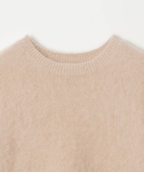 UNITED ARROWS（ユナイテッドアローズ）の「フォックスカシミヤ ハーフスリーブ Tニット（ニット/セーター・レディース・ダークグレー/ベージュ/その他5・FREE）」の18枚目の写真