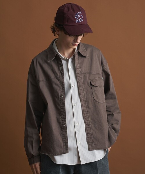 PUBLIC TOKYO（パブリックトウキョウ）の「【SHIOTA×PUBLIC TOKYO】 ウエスタンシャツ（シャツ/ブラウス・メンズ・ダークブラウン/ダークネイビー・1/2）」の3枚目の写真