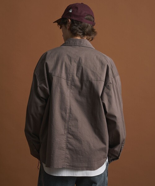 PUBLIC TOKYO（パブリックトウキョウ）の「【SHIOTA×PUBLIC TOKYO】 ウエスタンシャツ（シャツ/ブラウス・メンズ・ダークブラウン/ダークネイビー・1/2）」の6枚目の写真