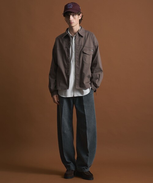 PUBLIC TOKYO（パブリックトウキョウ）の「【SHIOTA×PUBLIC TOKYO】 ウエスタンシャツ（シャツ/ブラウス・メンズ・ダークブラウン/ダークネイビー・1/2）」の8枚目の写真