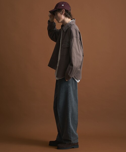 PUBLIC TOKYO（パブリックトウキョウ）の「【SHIOTA×PUBLIC TOKYO】 ウエスタンシャツ（シャツ/ブラウス・メンズ・ダークブラウン/ダークネイビー・1/2）」の9枚目の写真