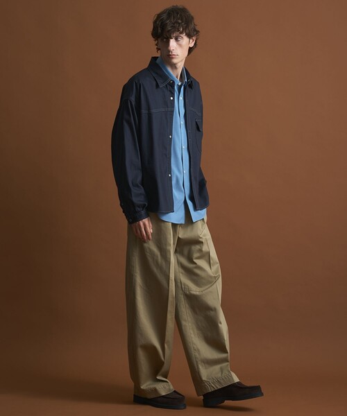 PUBLIC TOKYO（パブリックトウキョウ）の「【SHIOTA×PUBLIC TOKYO】 ウエスタンシャツ（シャツ/ブラウス・メンズ・ダークブラウン/ダークネイビー・1/2）」の19枚目の写真