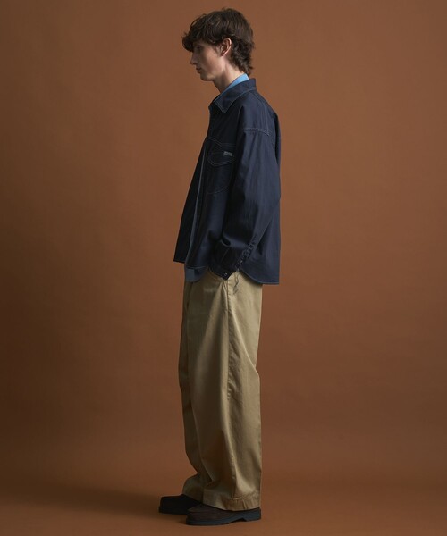 PUBLIC TOKYO（パブリックトウキョウ）の「【SHIOTA×PUBLIC TOKYO】 ウエスタンシャツ（シャツ/ブラウス・メンズ・ダークブラウン/ダークネイビー・1/2）」の20枚目の写真