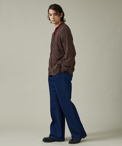 PENDLETON(ペンドルトン)の「【PENDLETON/ペンドルトン】Lace Stitch Cardigan/カーディガン/ユニセックス【WEB限定】(カーディガン/ボレロ・メンズ・ブラウン/チャコールグレー・M/L)」の19枚目の写真