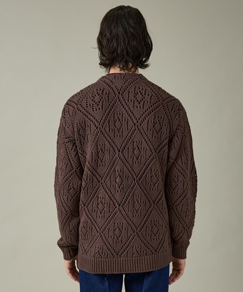 PENDLETON(ペンドルトン)の「【PENDLETON/ペンドルトン】Lace Stitch Cardigan/カーディガン/ユニセックス【WEB限定】(カーディガン/ボレロ・メンズ・ブラウン/チャコールグレー・M/L)」の22枚目の写真