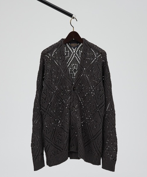 PENDLETON(ペンドルトン)の「【PENDLETON/ペンドルトン】Lace Stitch Cardigan/カーディガン/ユニセックス【WEB限定】(カーディガン/ボレロ・メンズ・ブラウン/チャコールグレー・M/L)」の9枚目の写真