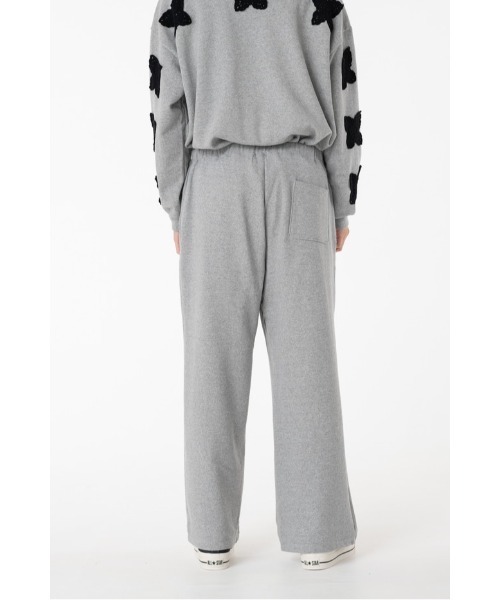 DISCOVERED（ディスカバード）の「BUTTERFLY CROCHET SWEAT PANTS（スウェットパンツ・メンズ・グレー/ブラック・SMALL/LARGE）」の9枚目の写真