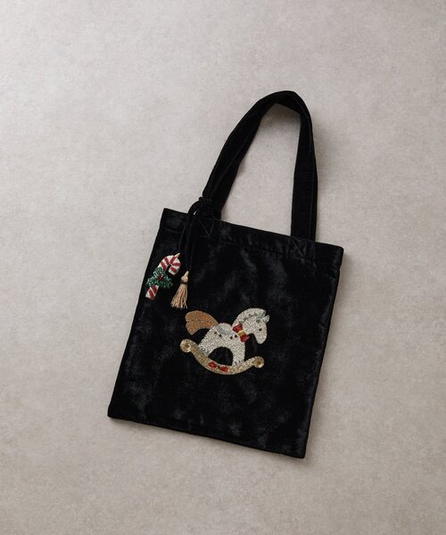 BEARDSLEY（ビアズリー）の「旧《CITRUS》木馬刺繍トートバッグ