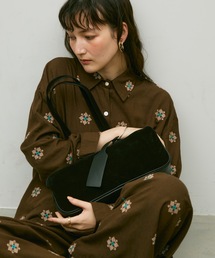 Lutim by u(`oC[)Soft suede shoulder bag / \tgXG[hV_[obN(V_[obO)