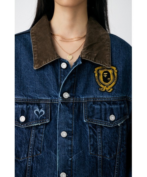 MOUSSYミナモア出店記念枚数限定のデニムジャケット BP/MS OVER DENIM ジャケット（デニムジャケット）｜MOUSSY（マウジー