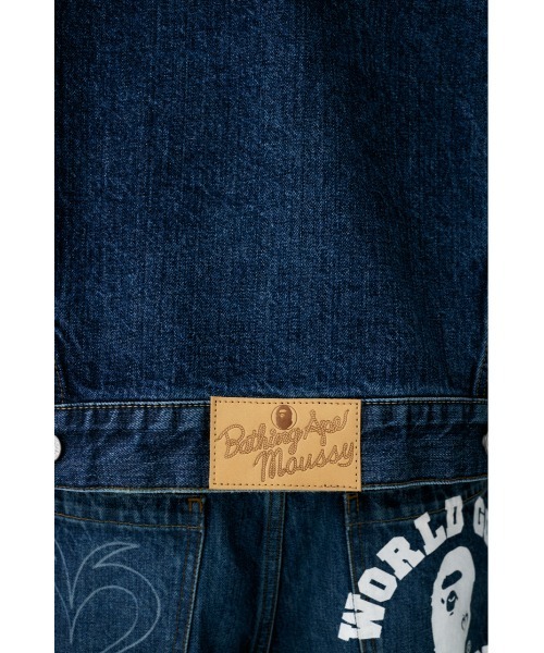 MOUSSY（マウジー）の「BP/MS OVER DENIM ジャケット（デニムジャケット・レディース・ダークブルー・FREE）」の15枚目の写真