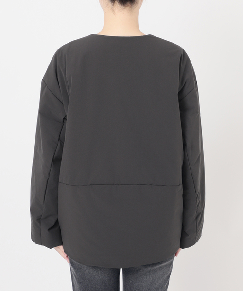 パフィーノーカラーサイドジップブルゾン（その他アウター）｜JOURNAL