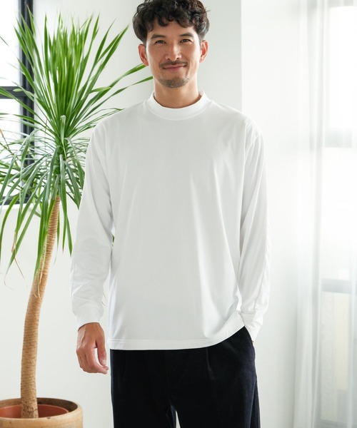 FOUND GOOD(ファウンドグッド)の「モックネックキモウPO(その他トップス・メンズ・グリーン/ホワイト系1/ブラック/グレー系5・M/L/XL/S)」の6枚目の写真