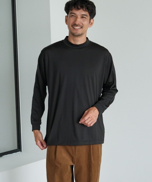 FOUND GOOD(ファウンドグッド)の「モックネックキモウPO(その他トップス・メンズ・グリーン/ホワイト系1/ブラック/グレー系5・M/L/XL/S)」の9枚目の写真