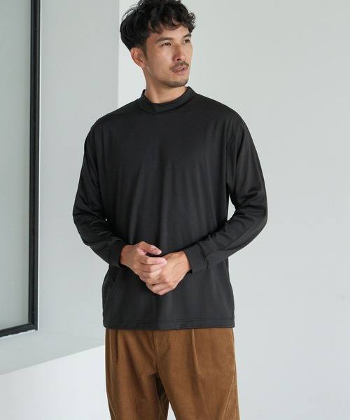 FOUND GOOD(ファウンドグッド)の「モックネックキモウPO(その他トップス・メンズ・グリーン/ホワイト系1/ブラック/グレー系5・M/L/XL/S)」の10枚目の写真