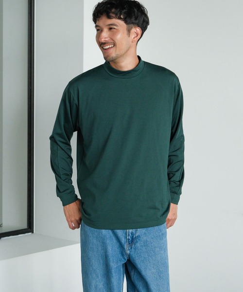 FOUND GOOD(ファウンドグッド)の「モックネックキモウPO(その他トップス・メンズ・グリーン/ホワイト系1/ブラック/グレー系5・M/L/XL/S)」の15枚目の写真