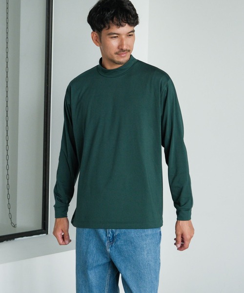 FOUND GOOD(ファウンドグッド)の「モックネックキモウPO(その他トップス・メンズ・グリーン/ホワイト系1/ブラック/グレー系5・M/L/XL/S)」の16枚目の写真