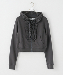 U by SPICK&SPAN | OPEN YY /オープンワイワイRUFFLE HOODIE(パーカー)