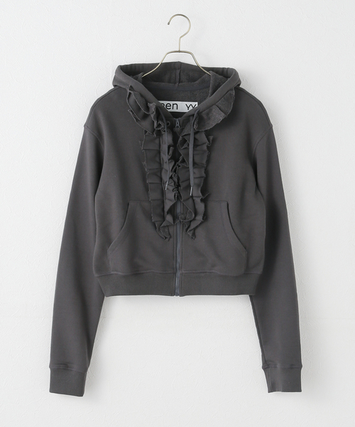 OPEN YY /オープンワイワイRUFFLE HOODIE（パーカー）｜U by