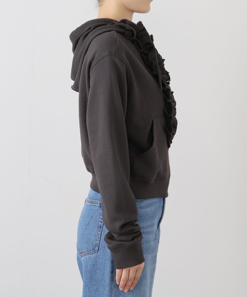 OPEN YY /オープンワイワイRUFFLE HOODIE（パーカー）｜U by