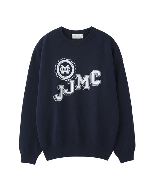 jj mercer（ジェイジェイマーサー）の「J.J.Mercer JJMC CREW JME-25S01B（スウェット・メンズ・ネイビー/ライトグレー・M/L）」の2枚目の写真