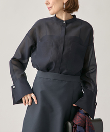 VERMEIL par iena | ブライトオーガンジーシャツ(シャツ/ブラウス)