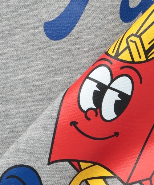 GLAZOS（グラソス）の「【SKIT0LY】【毛玉になりにくい】FOODプリントトレーナー（スウェット・キッズ・ブラック/トップグレー/イエロー・100cm/110cm/140cm/120cm/130cm）」の8枚目の写真