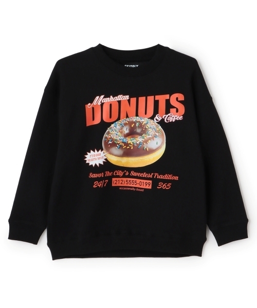 GLAZOS（グラソス）の「【SKIT0LY】【毛玉になりにくい】FOODプリントトレーナー（スウェット・キッズ・ブラック/トップグレー/イエロー・100cm/110cm/140cm/120cm/130cm）」の12枚目の写真