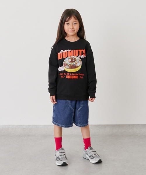 GLAZOS（グラソス）の「【SKIT0LY】【毛玉になりにくい】FOODプリントトレーナー（スウェット・キッズ・ブラック/トップグレー/イエロー・100cm/110cm/140cm/120cm/130cm）」の15枚目の写真