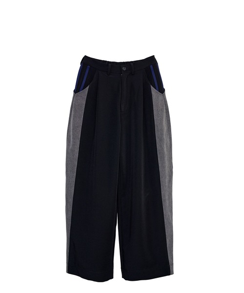 Nora Lily（ノラリリー）の「【Nora Lily】Denim Combo Relax Pants（その他パンツ・メンズ・ブラック系/カーキ系・FREE）」の8枚目の写真