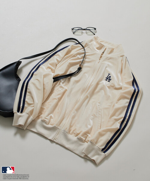 セール】MLB/エムエルビー MLB ベロアトラックジャケット