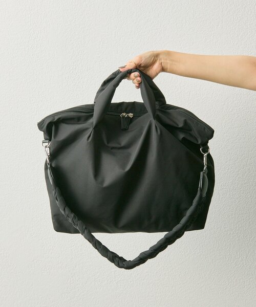 ear PAPILLONNER（イアパピヨネ）の「《撥水/A4サイズ対応》ボストンバッグL（ボストンバッグ・レディース・ブルー/ブラック・FREE）」の3枚目の写真