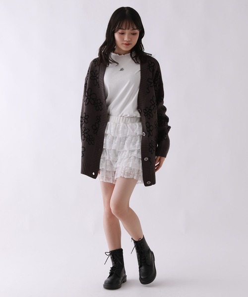 repipi armario(レピピ アルマリオ)の「【吸湿発熱】テレコプチハイメロウトップス(Tシャツ/カットソー・キッズ・ホワイト系その他/ホワイト/ブラック・SMALL/MEDIUM/LARGE)」の20枚目の写真