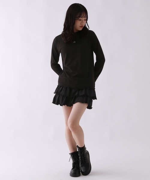 repipi armario(レピピ アルマリオ)の「【吸湿発熱】テレコプチハイメロウトップス(Tシャツ/カットソー・キッズ・ホワイト系その他/ホワイト/ブラック・SMALL/MEDIUM/LARGE)」の7枚目の写真